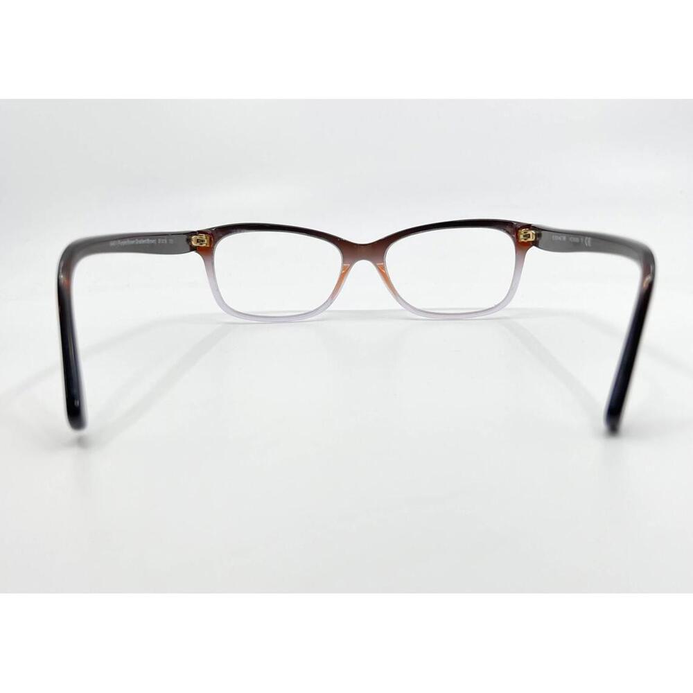 Coach HC6089 5401 Eyeglasses Brown Rectangular Frame 51-16-135 6300 - Picture 4 of 7